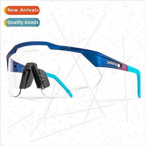 Cycling glasses windscreen color-changing men women outdoor