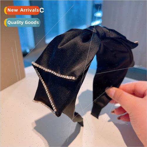 Korea original new retro silk wide  head large bow full diam