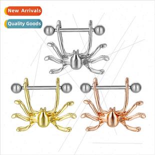 Body piercing jewelry 316 medical steel spider nipple nipple