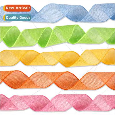 5CM Easter decorations solid color ribbon ribbon party decor