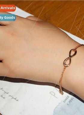 Europe Fashion Vintage Women Jewelry Bracelet Number 8 Infin