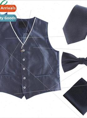 Comtable Men Su Polyester lk Vest Set 4 Vests Vests Multi Co