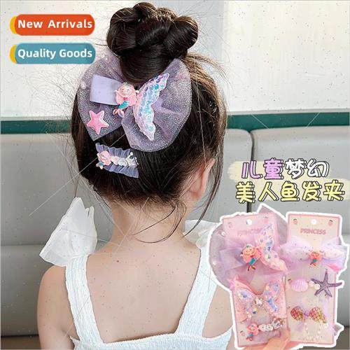 Girls broken hair clips children hair accessories summer mer