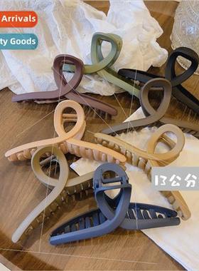 Morandi Color Crossover Autumn/Winter Large 13cm Grab Clip