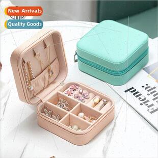 Korea jewelry bag compact ring earrings jewelry box jewelry