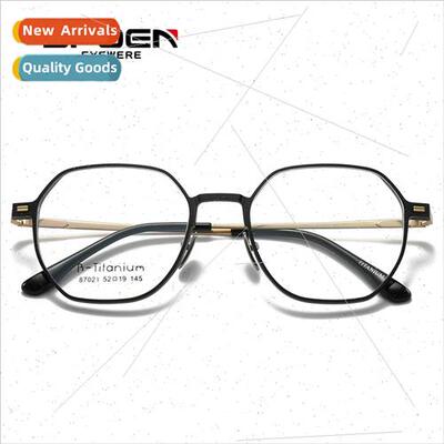 new aluminum magnesium eyeglasses frame men women retro poly