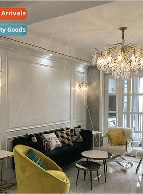 American crystal chandelier living room lights creative dini