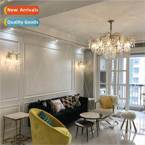 American crystal chandelier living room lights creative dini