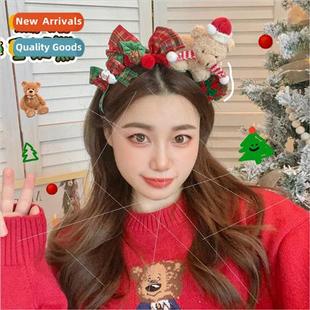 Accessories Bands Cute Bear Christmas Cards Hair