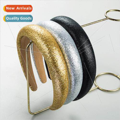 bright simple new sponge hair bands female senior sense broa