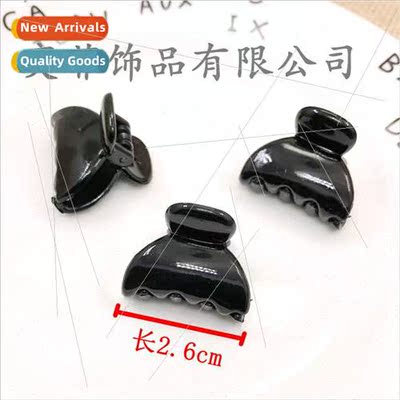 Mixed  fashion scratch clip bright black small scratch clip