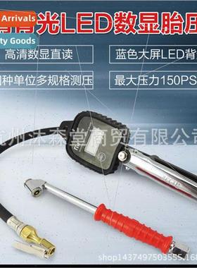 Digal display tyre pressure gauge can be deflated car tyre f