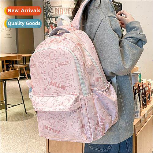 schoolbag 2024 new sweet fresh cute backpack portable leisur