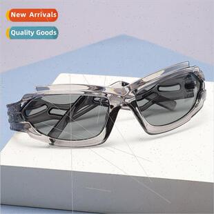 04078 Personalized punk sunglasses women Y2K Millennial futu