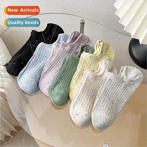 Socks female shallow mouth socks spring and summer ins tide