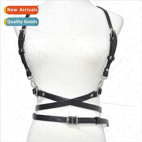 Europe Stage ghtclub Belt Bundle Faux Leather Back Belt Belt
