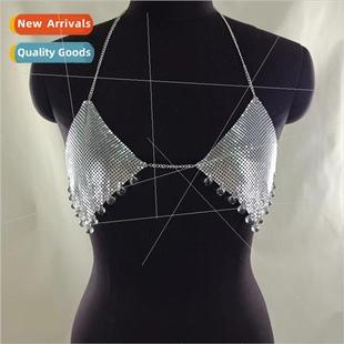 chain flat sequins FB3419 beads waist transparent pen Europe