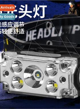 Mini USB Outdoor Sports Essentials Strong ght Headlamp Highl