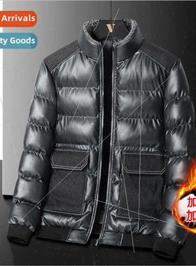 2023 new fall winter cotton down cotton thickened work splic