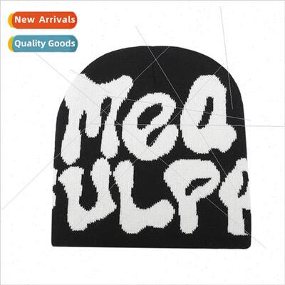 Mea wild wool cap fall winter cold warm knted cap  American