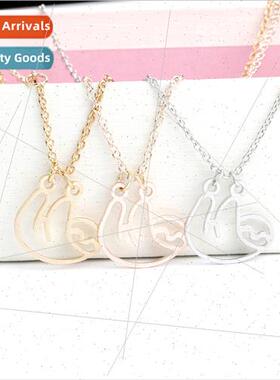 Europe Uned States creative fashion cute hollow fun sloth pe