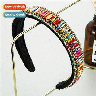 encrusted glass diamonds Europe full velvet colorful retro