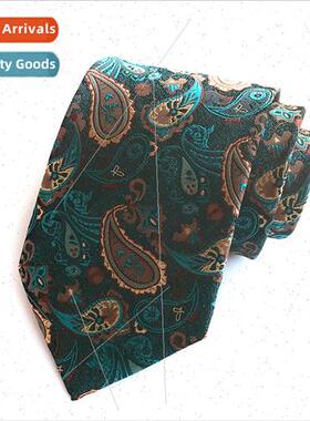 Men Tie  Fashion Styling Hand-typed English Casual 8CM Tie