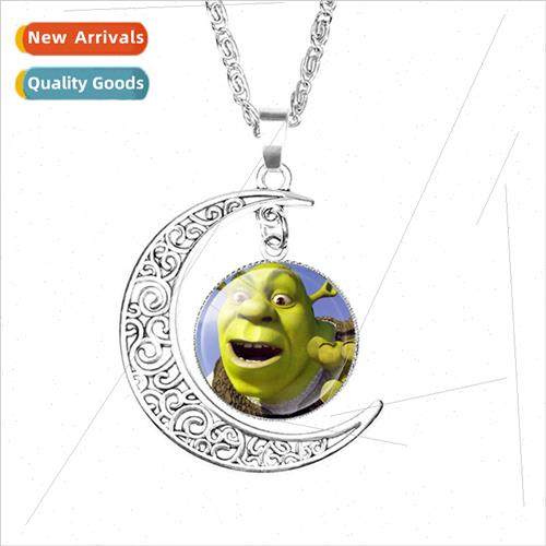 Jewelry Movie Shrek Moon Crystal Necklace Women Jewelry Piec