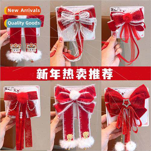 Children bow hair accessories princess ltle girl hair clips