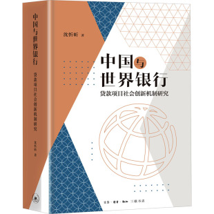 精装 项目社会创新机制研究 沈忻昕 生活·读书·新知三联书店 Y库 正版 9787108068798 中国与世界银行：贷款