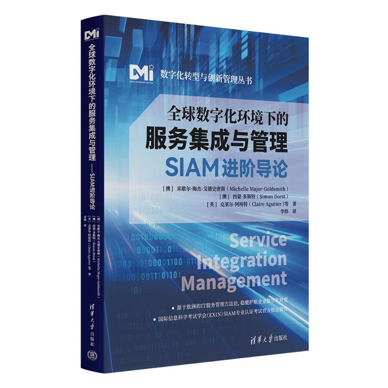 正版 全球数字化环境下的服务集成与管理：SIAM进阶导论 (澳)米歇尔·梅杰-戈德史密斯 等 著 李炜 译 清华大学出版社