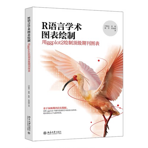正版 R语言学术图表绘制：用ggplot2绘制期刊图表 闫俊安 等 著 著 北京大学出版社 9787301370261 Y库