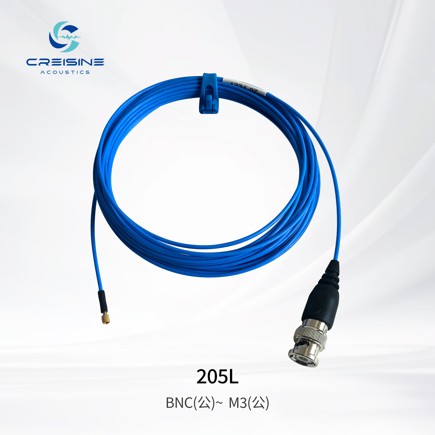 BNC(公)转M3(公）高温低噪版单轴加速度