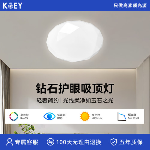 高显色指数高亮度长寿命低蓝光