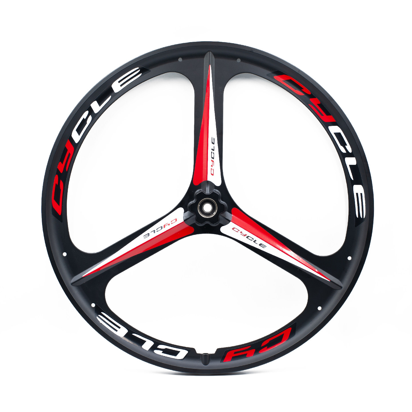 轮圈轮毂铝镁合金一体轮三刀轮六刀轮三辐轮六辐轮运动轮椅后轮毂