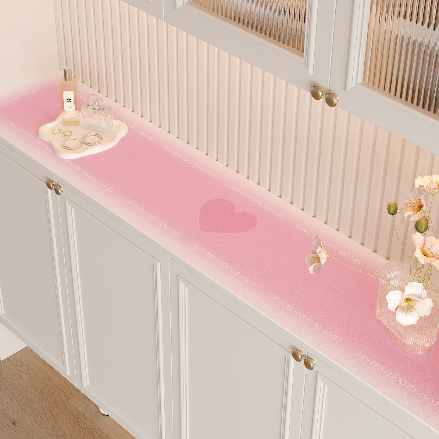 奈司高级感电视柜餐边柜桌垫台面保护垫鞋柜酒柜防脏桌布玄关垫子,居家布艺,桌布,淘宝优惠券,粉丝福利购,淘宝优惠卷