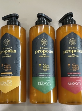 韩国爱敬科娜洗丝蜂胶洗发水护发素500ml蜂胶经典绿色绿色