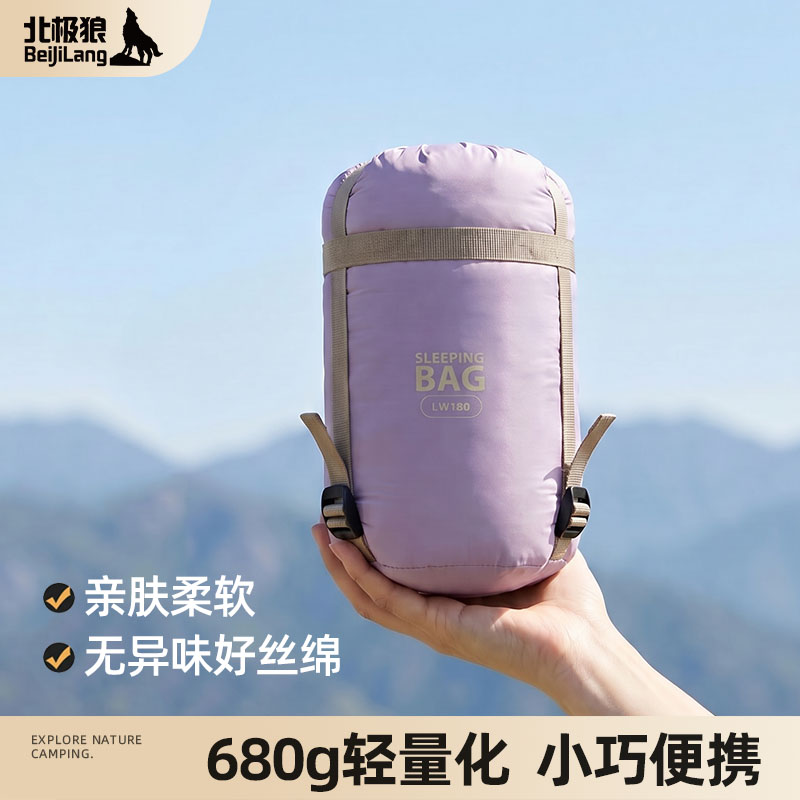 睡袋轻量化成人户外露营旅行便携图片
