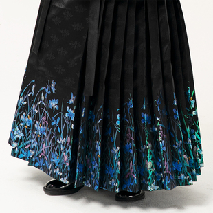 【寒山渡】芝兰原创明制汉服马面裙女日常通勤秋冬款半身长裙