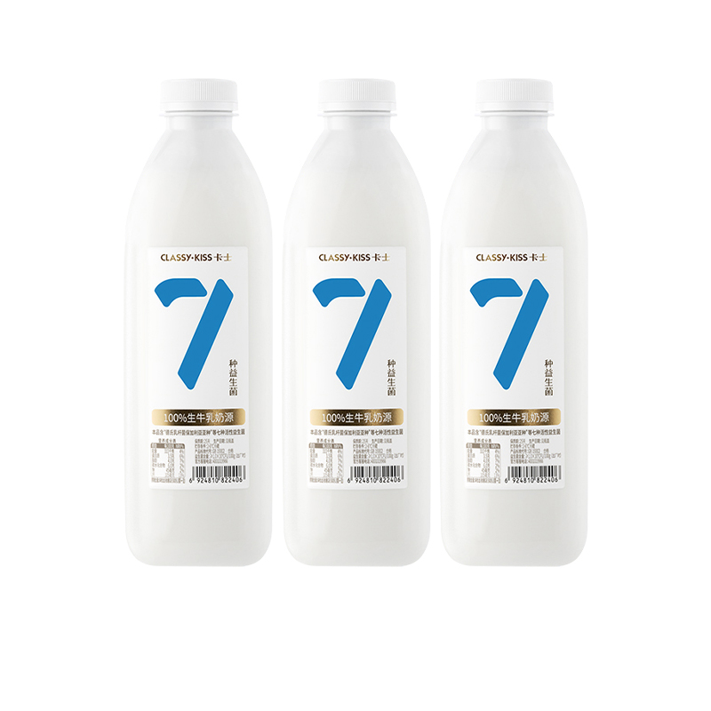 卡士0蔗糖风味发酵乳7种益生菌