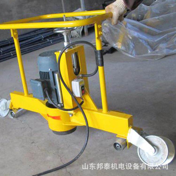 铁路轨道专用轨面打磨机380V电动仿形磨道器手持式钢轨精磨砂轮机
