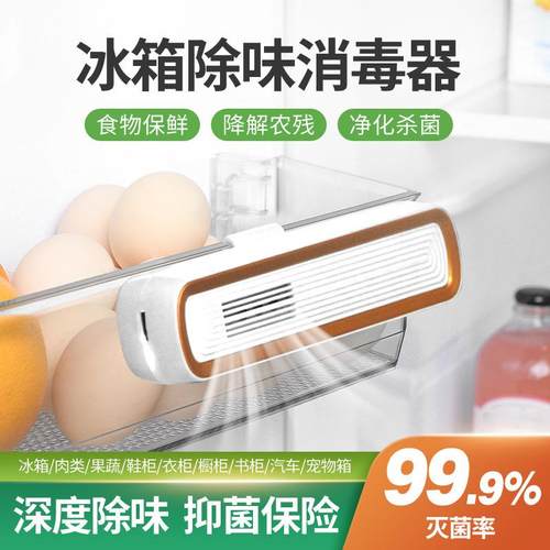 厂家-臭氧除味器异味便携家用净化器冰柜冰柜除臭除异味器