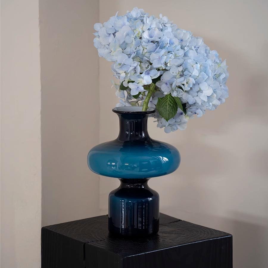 法式中古风花瓶轻奢高级感摆件客厅玄关水培插花艺术餐桌装饰花器