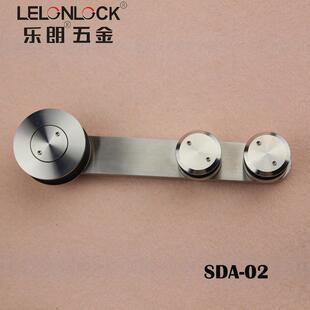 304不锈钢移门吊轮玻璃滚滑门轮静音轮SDA-01门用五金配件