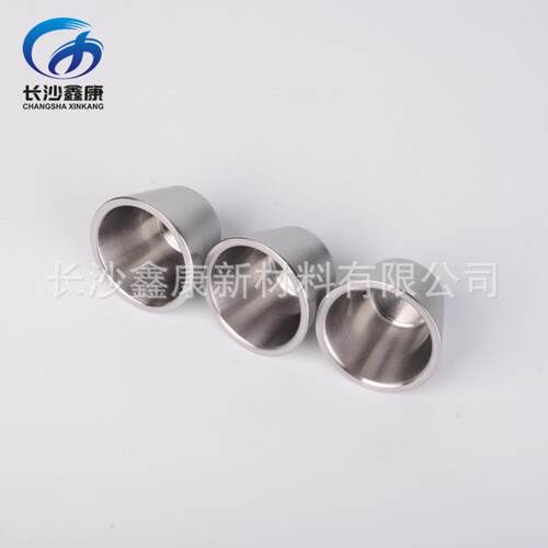 4N高纯耐腐蚀耐高温钨坩埚 蒸发镀膜材料应用