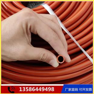 红色硅胶管6 10mm耐温橡胶软管密封绝缘护套管耐折耐磨硅胶管耐压