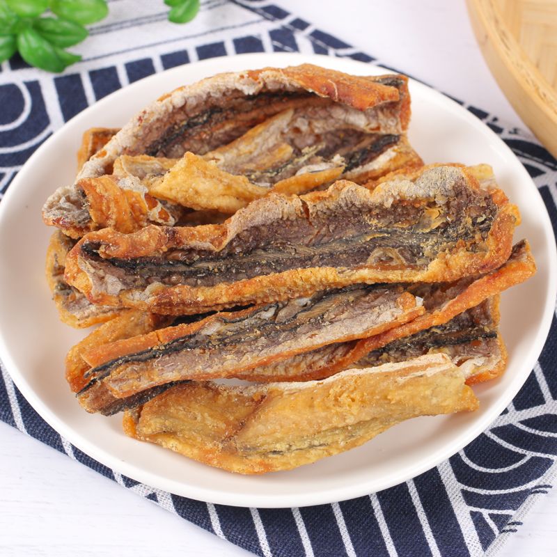 现烤鳗鱼干 鳗鱼片500g/250g包邮 好吃不长胖健康零食即食海鲜50g