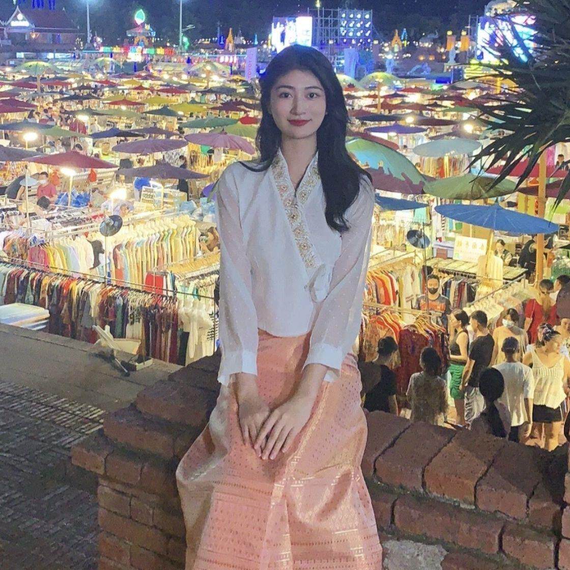 新款春秋网红套装云南泰国旅游民族风女装傣族服装女工作服日常装