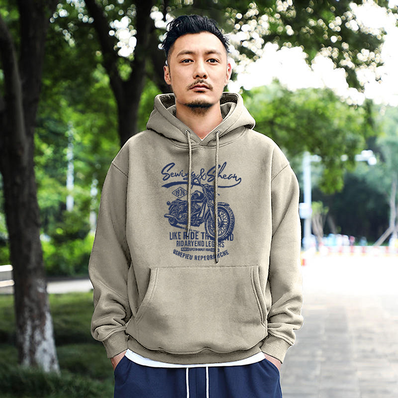 卫衣男春秋季美式重磅港风ins潮套头连帽长袖宽松上衣打底衫外套,男装,卫衣,淘宝优惠券,粉丝福利购,淘宝优惠卷