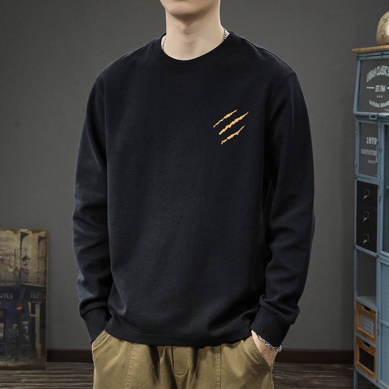 260克秋季纯棉2025新款男士T恤